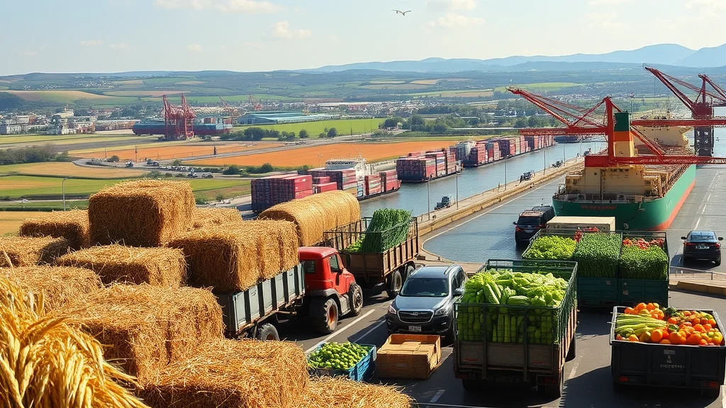 Trade in agricultural products: €39.2 billion surplus